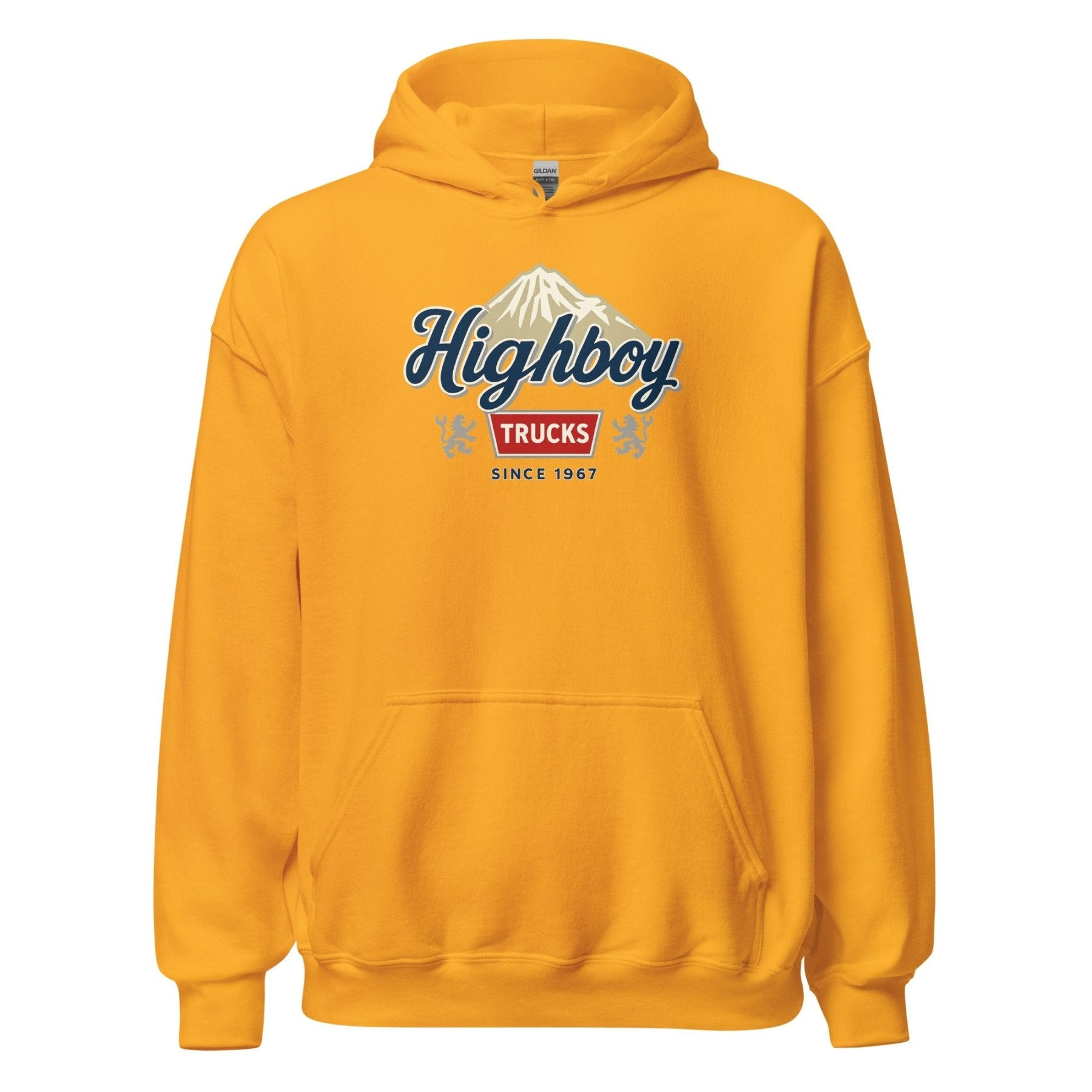 “Rocky Mountains” Hoodie - vintage ford 1967–1979 Highboy, Bumpside, and Dentside truck design – BodyByHighboy