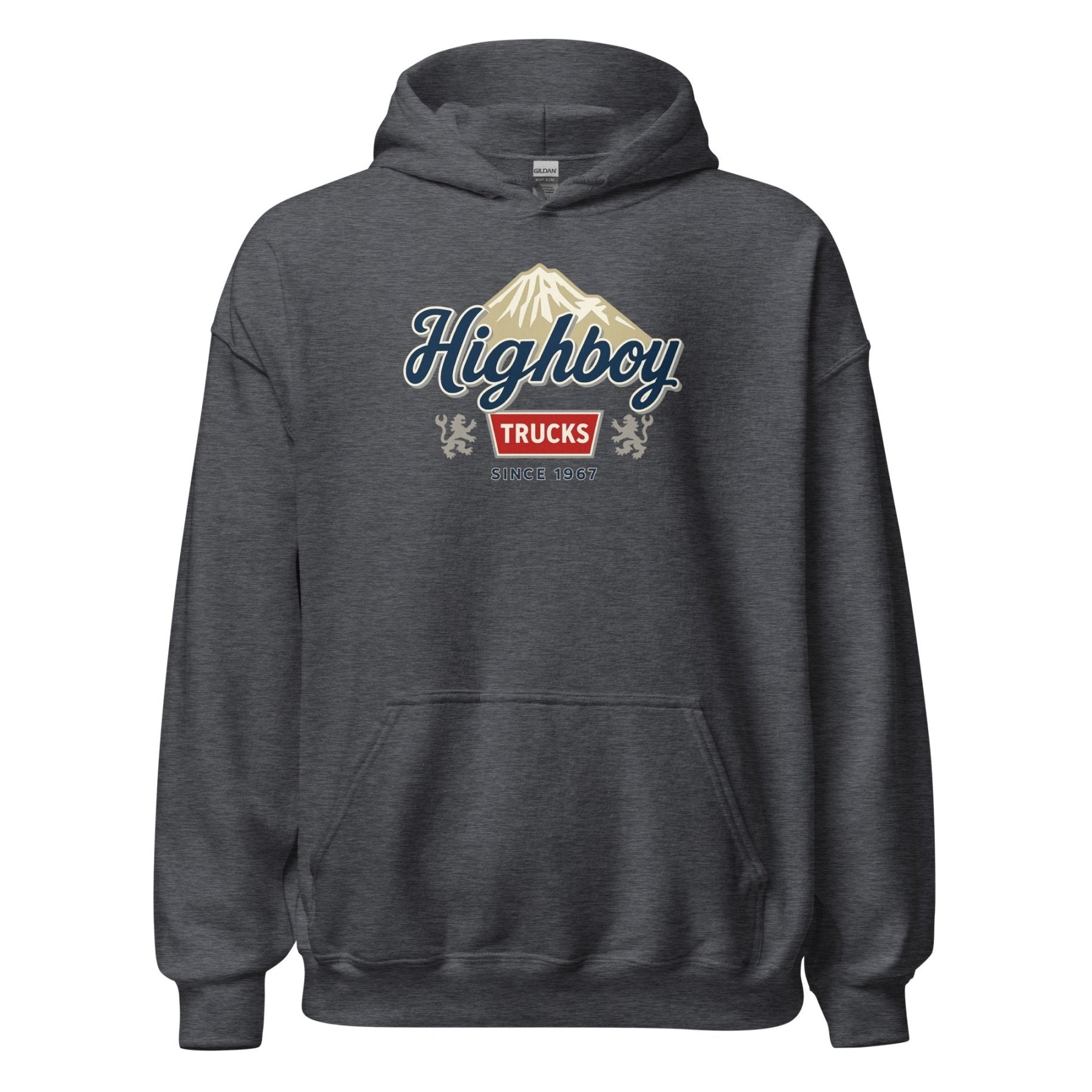 “Rocky Mountains” Hoodie - vintage ford 1967–1979 Highboy, Bumpside, and Dentside truck design – BodyByHighboy