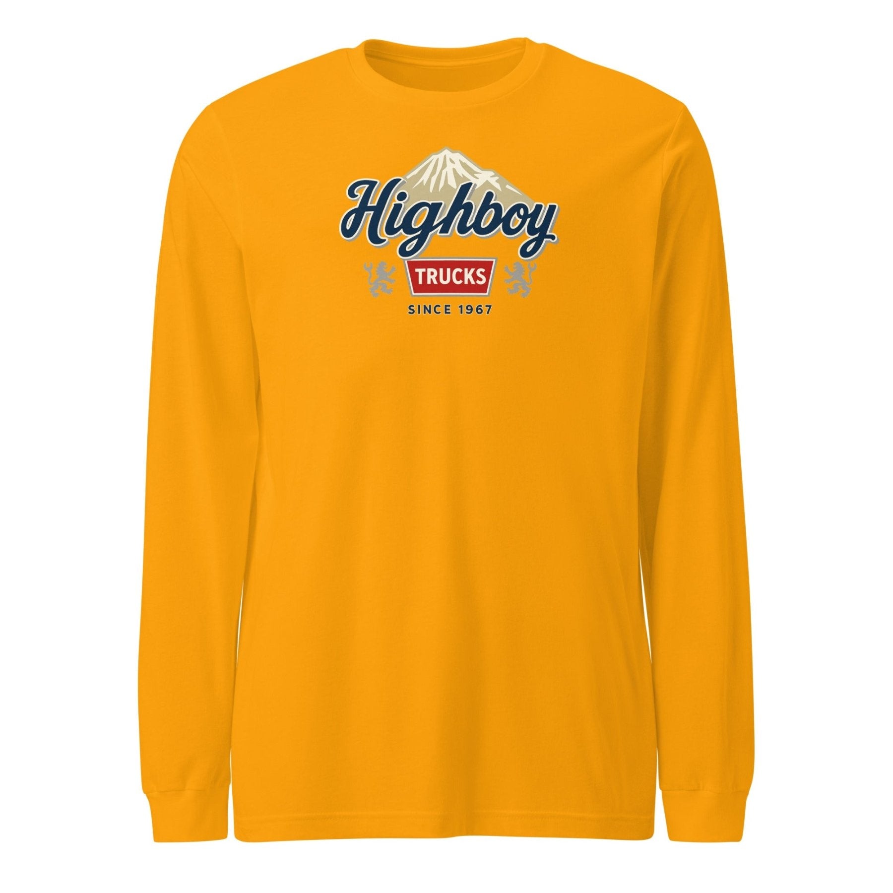 “Rocky Mountains” Long Sleeve Tee - vintage ford 1967–1979 Highboy, Bumpside, and Dentside truck design – BodyByHighboy