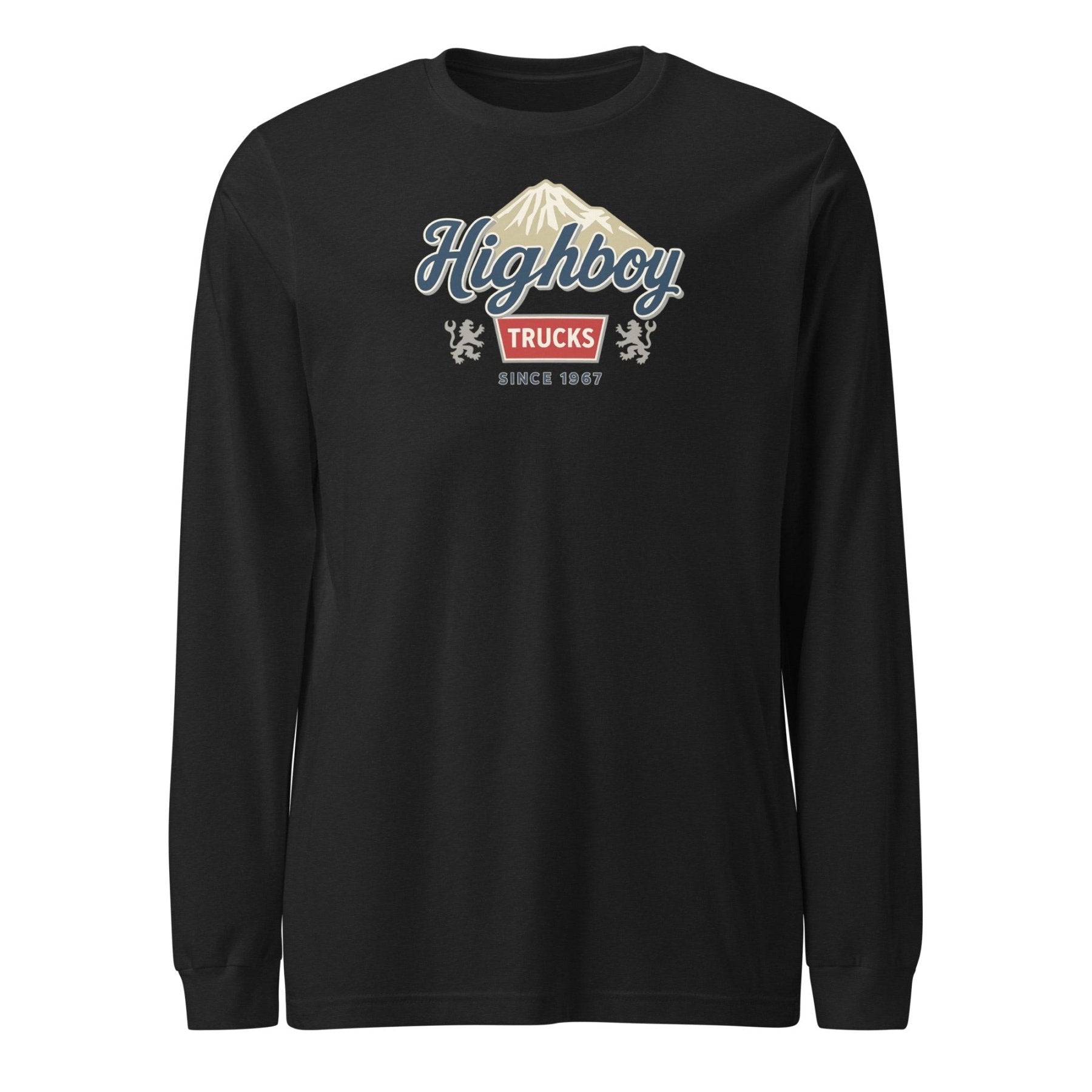 “Rocky Mountains” Long Sleeve Tee - vintage ford 1967–1979 Highboy, Bumpside, and Dentside truck design – BodyByHighboy