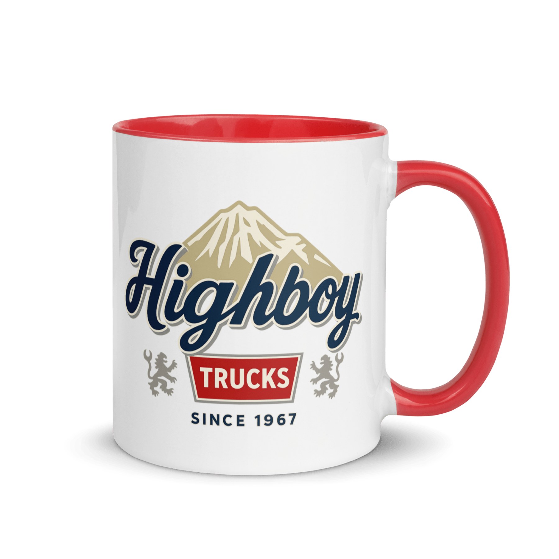 “Rocky Mountains” Mug - vintage ford 1967–1979 Highboy, Bumpside, and Dentside truck design – BodyByHighboy