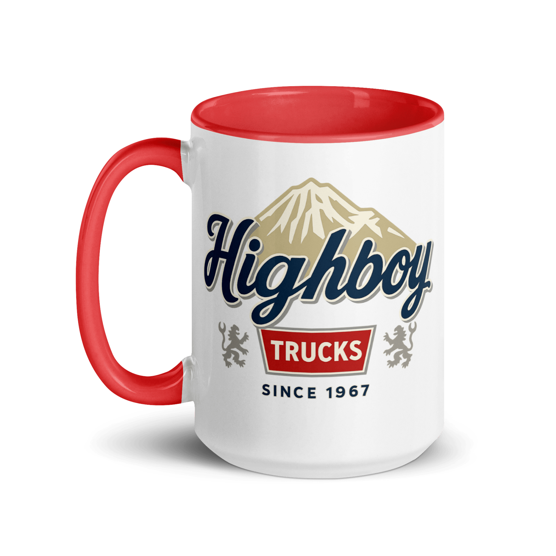 “Rocky Mountains” Mug - vintage ford 1967–1979 Highboy, Bumpside, and Dentside truck design – BodyByHighboy