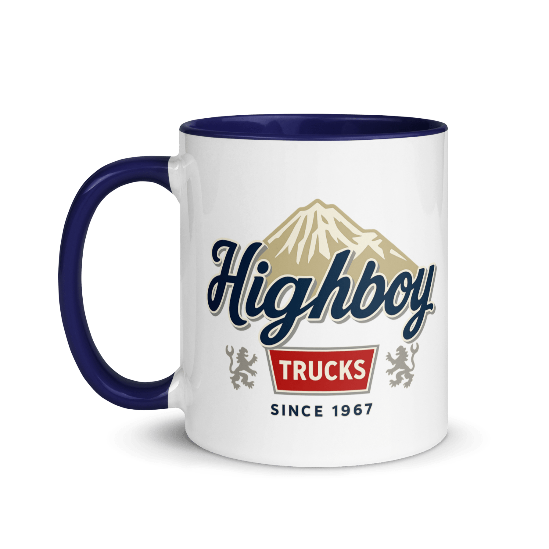 “Rocky Mountains” Mug - vintage ford 1967–1979 Highboy, Bumpside, and Dentside truck design – BodyByHighboy
