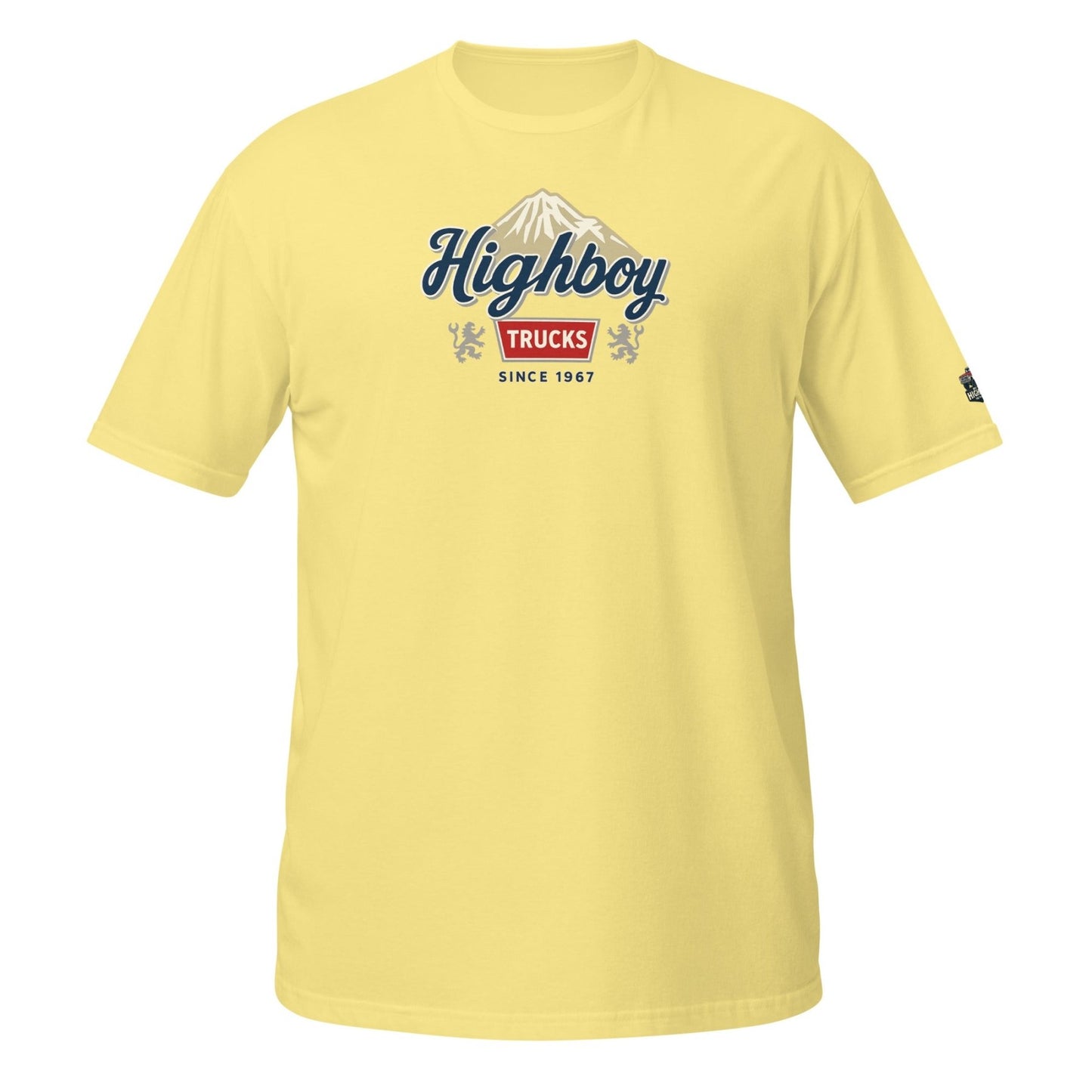 “Rocky Mountains” T-Shirt - vintage ford 1967–1979 Highboy, Bumpside, and Dentside truck design – BodyByHighboy
