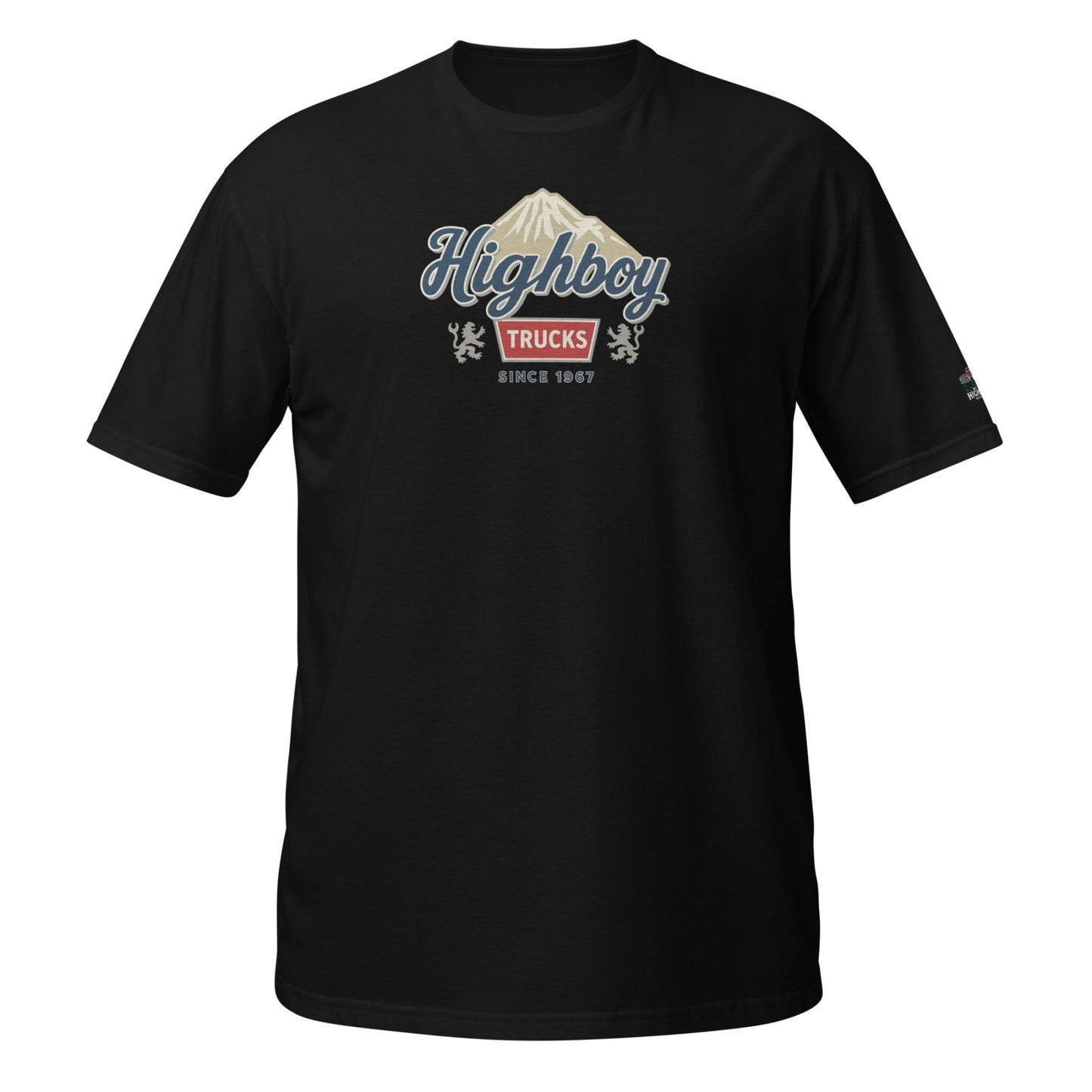 “Rocky Mountains” T-Shirt - vintage ford 1967–1979 Highboy, Bumpside, and Dentside truck design – BodyByHighboy