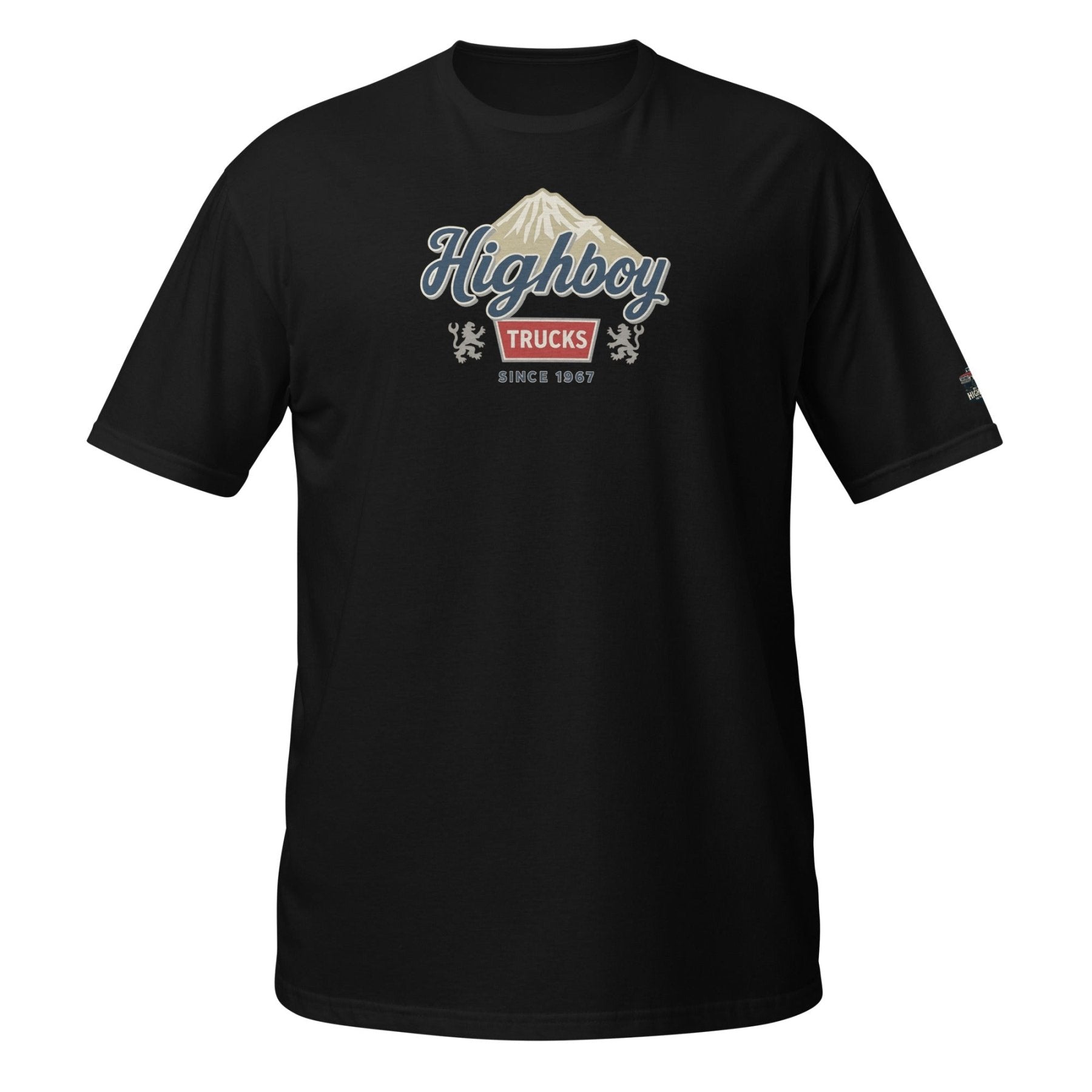 “Rocky Mountains” T-Shirt - vintage ford 1967–1979 Highboy, Bumpside, and Dentside truck design – BodyByHighboy