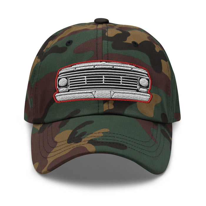 1967 Highboy Bumpside Grille Camo Hat | Body By Highboy