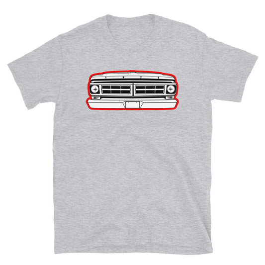1971 Grille Tee — Vintage Ford Highboy Bumpside Truck Shirt