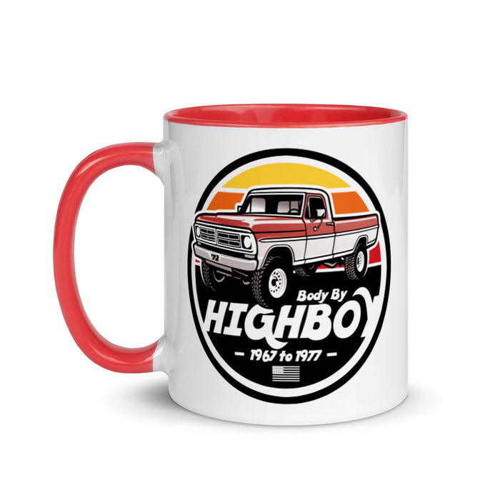1972 Red & White Highboy Mug