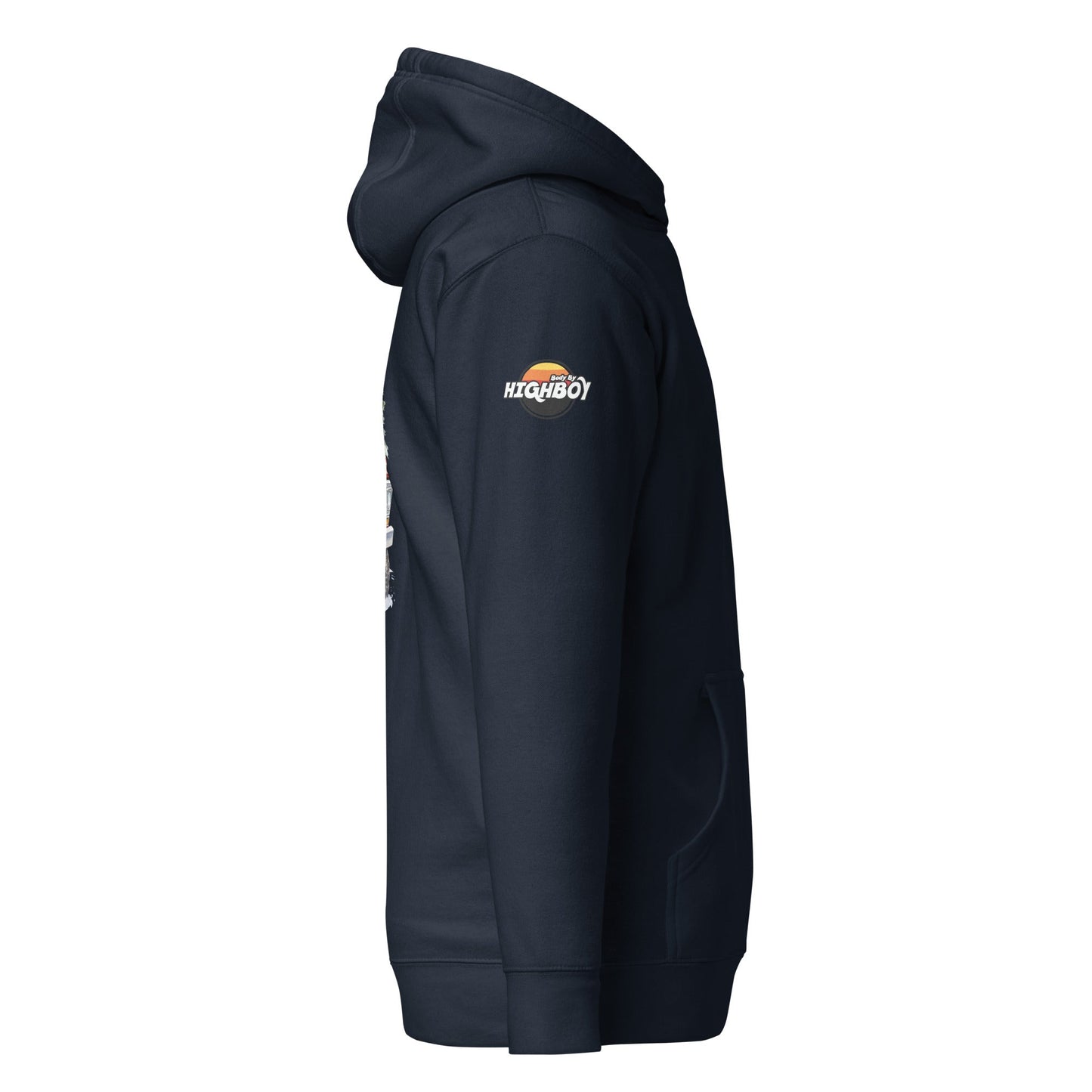 Body By Highboy 2023 Christmas Hoodie - BodyByHighboy Ford F250 Highboy Bumpside Dentside