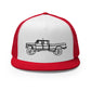 Ext. Cab Highboy Trucker Hat : Single Line Design - BodyByHighboy Ford F250 Highboy Bumpside Dentside