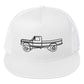 Single Cab Highboy Trucker Hat : Single Line Design - BodyByHighboy Ford F250 Highboy Bumpside Dentside