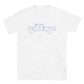 Single Line / Dual Cab Highboy Truck T-Shirt - BodyByHighboy Ford F250 Highboy Bumpside Dentside